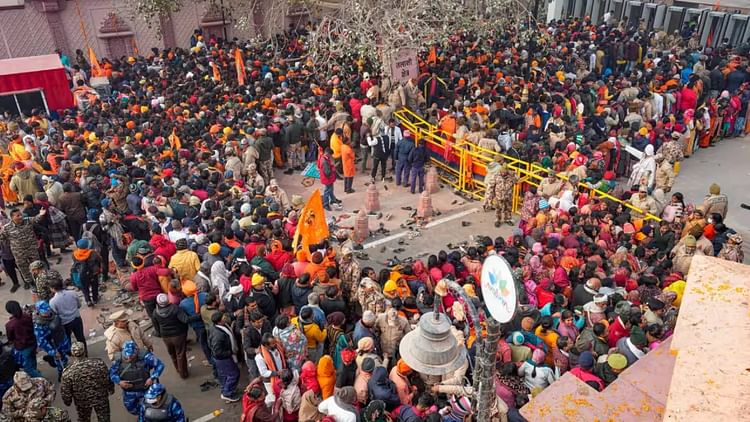 Read more about the article Ram Mandir Darshan: The Crowd Came Five Times More Than Expected, The Trust Took A Big Decision To Handle It – Amar Ujala Hindi News Live