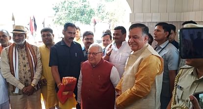 Ayodhya: Ayodhya Governor Kalraj Mishra arrived to see Ramlala, said that a grand temple was built by the gra