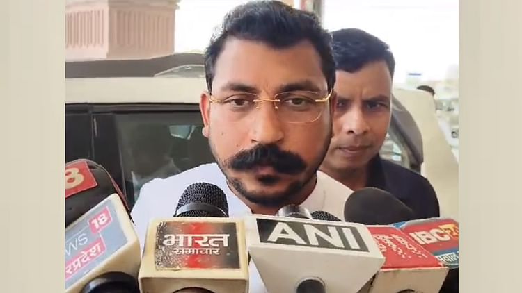 You are currently viewing Nagina MP Chandrashekhar Azad in Ayodhya. – Amar Ujala Hindi News Live – Ayodhya: Chandrashekhar Azad reached Ayodhya, said