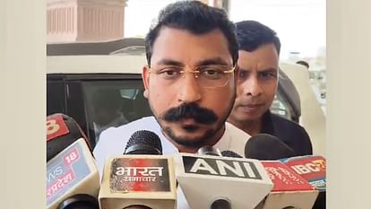 Nagina MP Chandrashekhar Azad in Ayodhya.