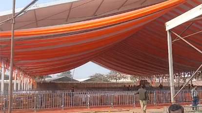 Preparation for first anniversary of Pran Pratishtha in Ayodhya.